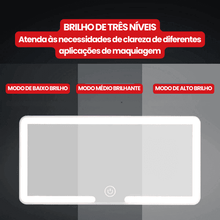 Carregar imagem no visualizador da galeria, Espelho Retrovisor com Tela SensÃvel ao Toque Vanity Solaris - Acellerando