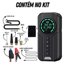 Carregar imagem no visualizador da galeria, TurboPump™ Boostcar – Salve sua viagem com o Auxiliar de Partida 4 em 1 + BRINDE EXCLUSIVO | 10%OFF no PIX!