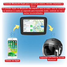 Carregar imagem no visualizador da galeria, Multimídia com CarPlay Para Moto 5 Touch - Boostcar