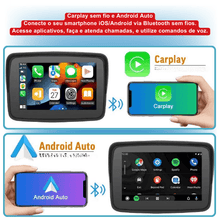 Carregar imagem no visualizador da galeria, Multimídia com CarPlay Para Moto 5 Touch - Boostcar