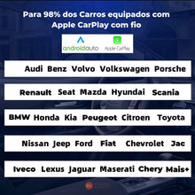 Carregar imagem no visualizador da galeria, Mini Adaptador Bluetooth Apple CarPlay e Android Auto - MultimidiaWireless™