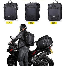 Carregar imagem no visualizador da galeria, Bolsa Traseira AdventurePro Impermeável para Motocicleta - 10L/20L/30L