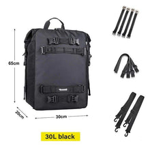 Carregar imagem no visualizador da galeria, Bolsa Traseira AdventurePro Impermeável para Motocicleta - 10L/20L/30L