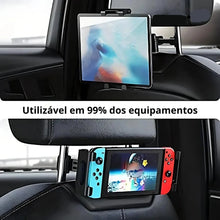 Carregar imagem no visualizador da galeria, Porta Celular Rotativo para Encosto de Cabeça do Carro -  Acellerando
