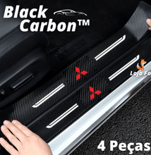 Carregar imagem no visualizador da galeria, Soleira Adesiva de Fibra de Carbono para carros
